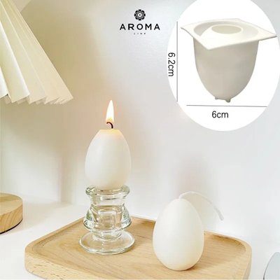 Силіконова форма для виготовлення свічок та милаа в формі яйця form0012 фото