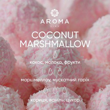 Аромат / Отдушка COCONUT MARSHMALLOW 5 кг - для аромадифузоров, мыла и косметических средств 1856443550 фото