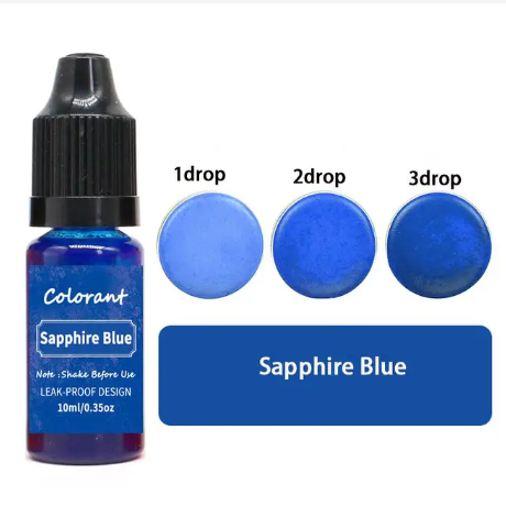 Рідкий барвник для свічок та мила 10 мл Сапфірово-синій / Sapphire Blue 1856634736 фото