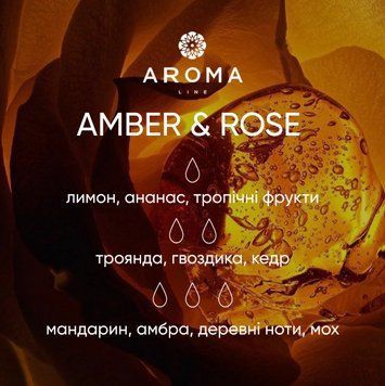 Аромат / Віддушка AMBER & ROSE 5 кг - для свічок, аромадифузорів, рум-спреїв 1855517429 фото