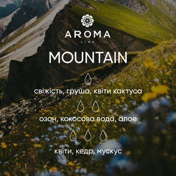 Аромат / Віддушка MOUNTAIN 100 гр - для свічок, аромадифузорів, рум-спреїв 1920930816 фото