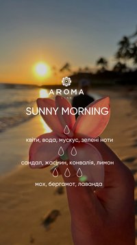 Аромат / Віддушка SUNNY MORNING 10 гр - для виготовлення свічок та аромадифузорів з весняним ароматом 11455010 фото