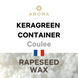 Ріпаковий віск для виробництва контейнерних свічок Keragreen Container 20 кг 2023-05485/20 фото 1